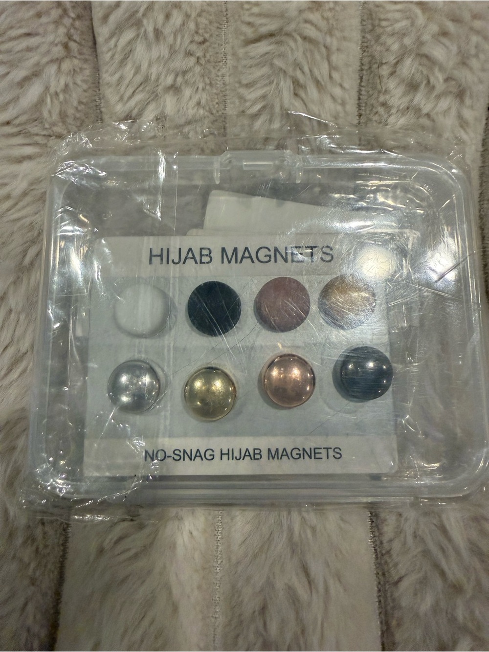 Hijab Magnets Set - Metallic Multi-Color